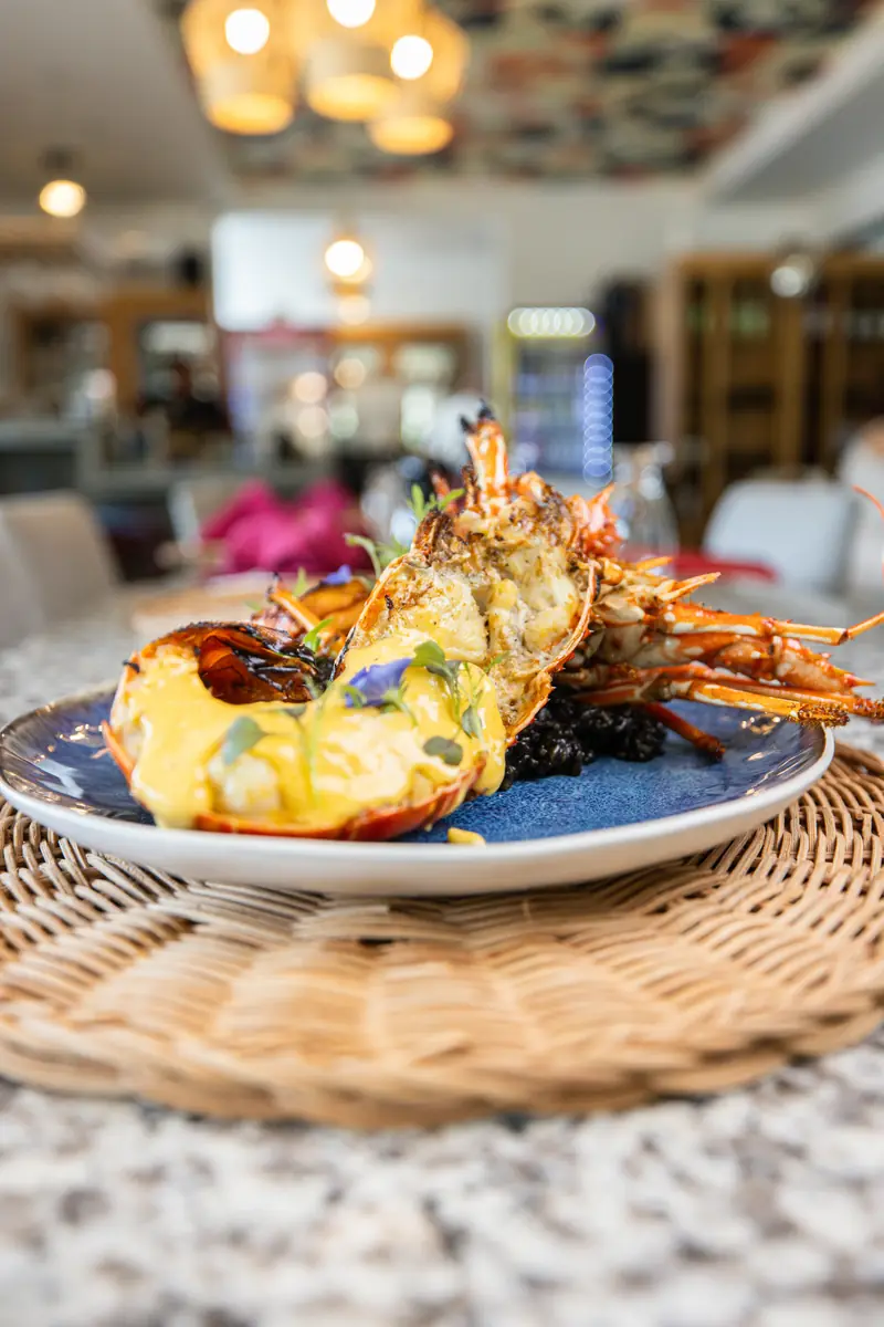 Signature seafood dish